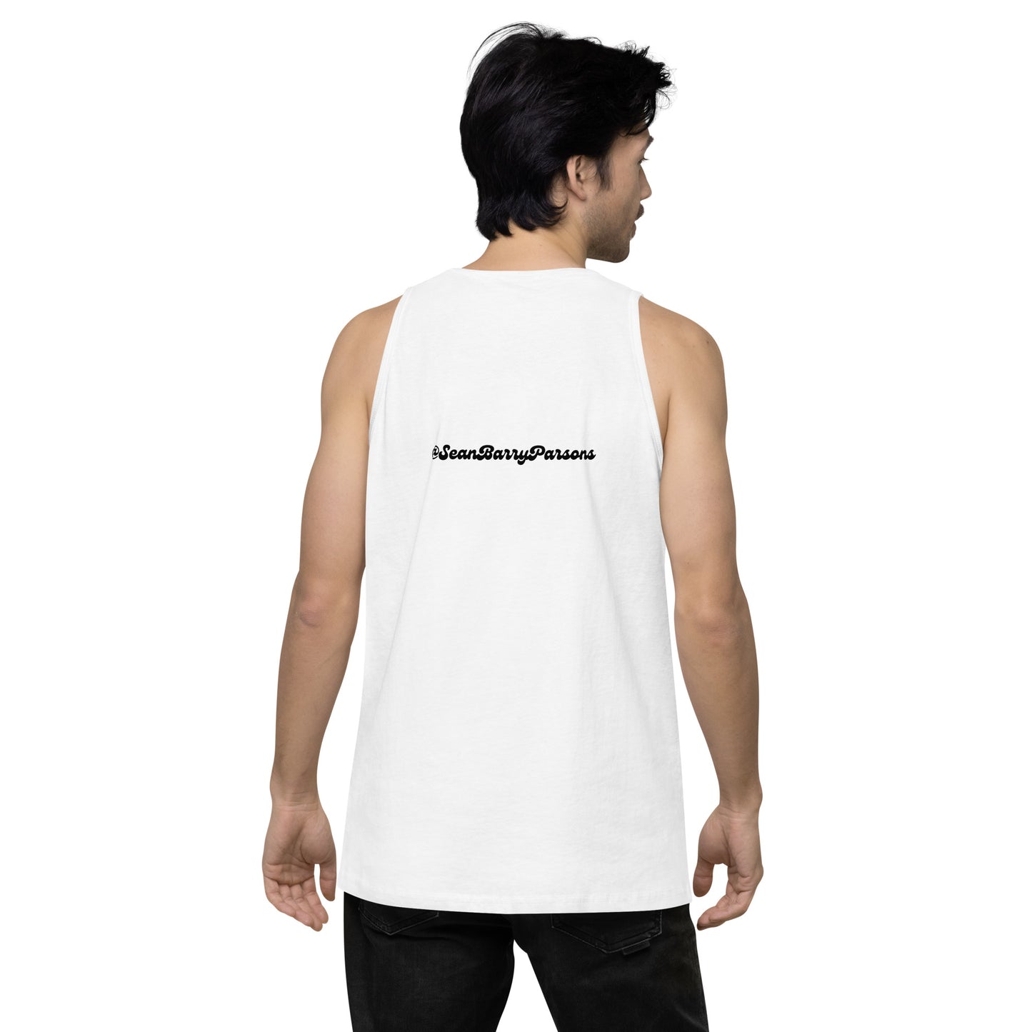 La Bruja Blanca Men’s premium tank top