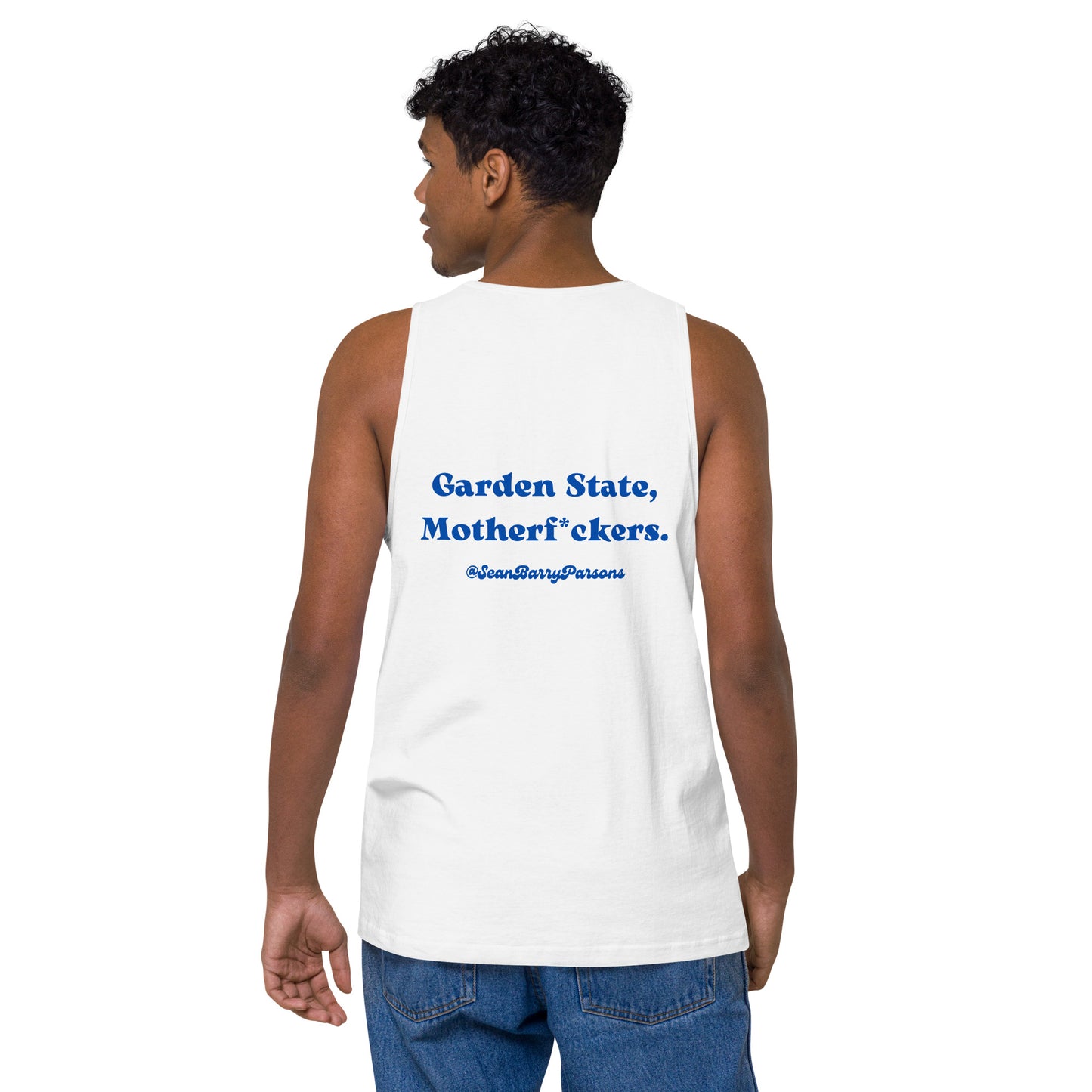 Welcome to New Jersey Men’s premium tank top