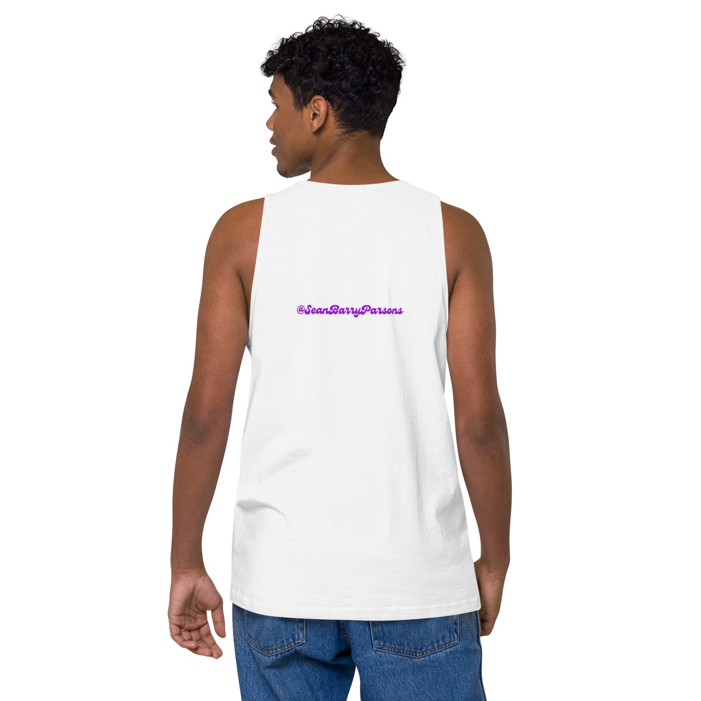 Pop Loretta Men’s premium tank top