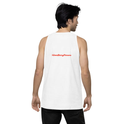 Re-Elect Mayor Larry Men’s premium tank top