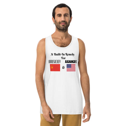 Khrushchev & Kennedy Men’s premium tank top