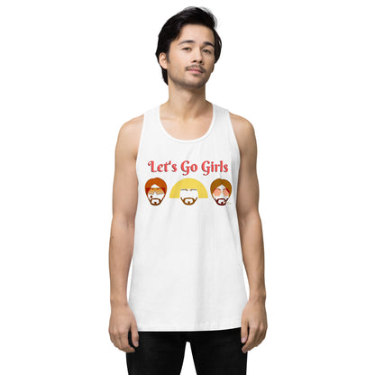 Let's Go Girls Men’s premium tank top