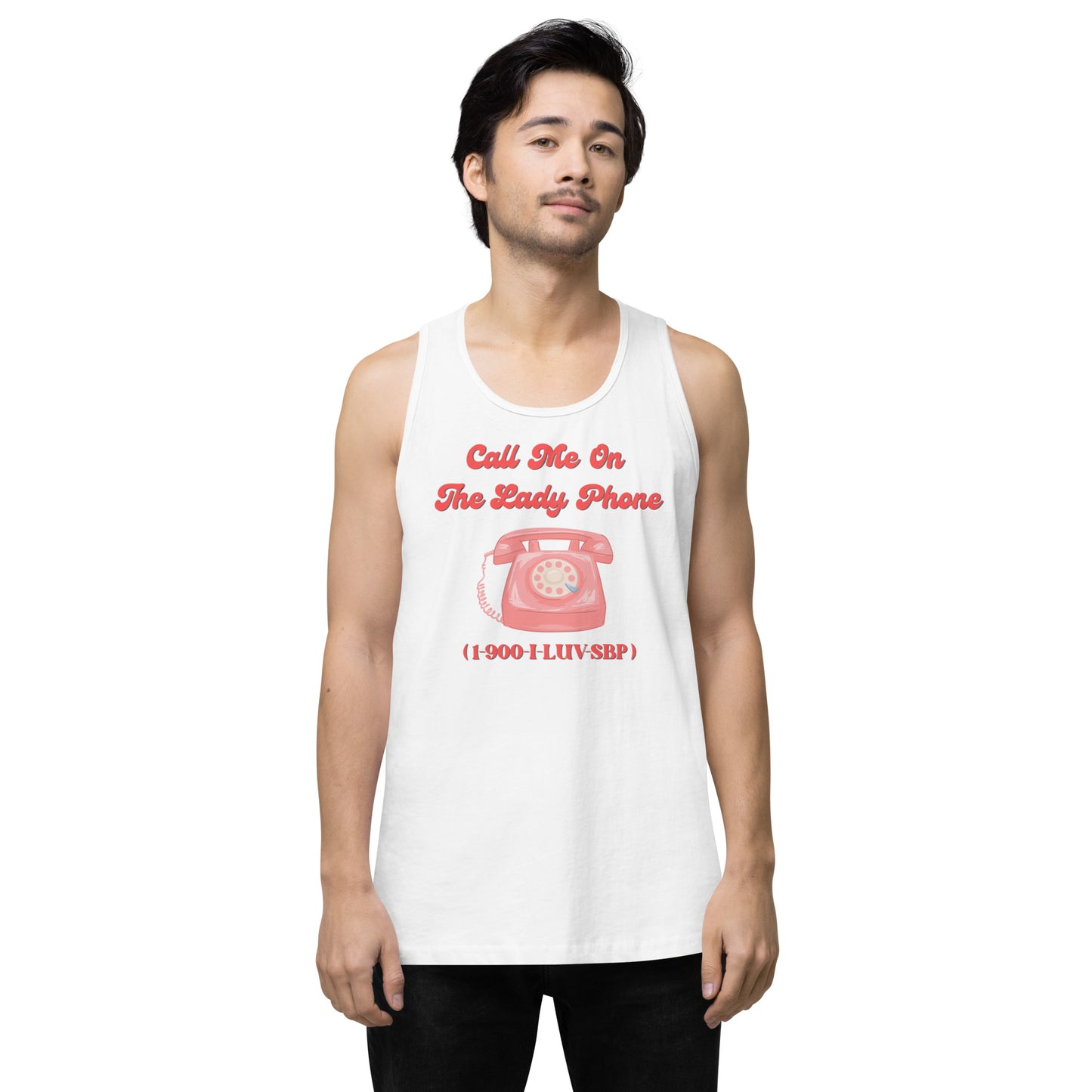 Lady Phone Men’s premium tank top