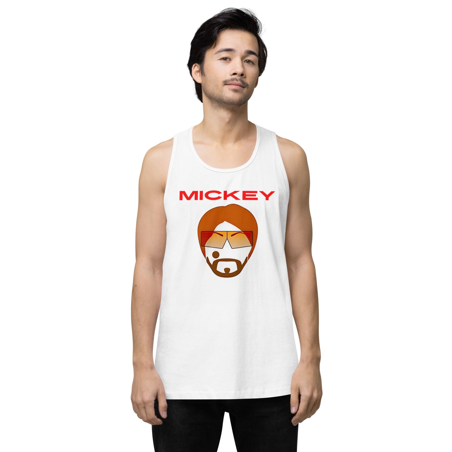 WTF Mickey Men’s premium tank top