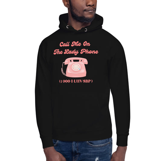 Lady Phone Unisex Hoodie