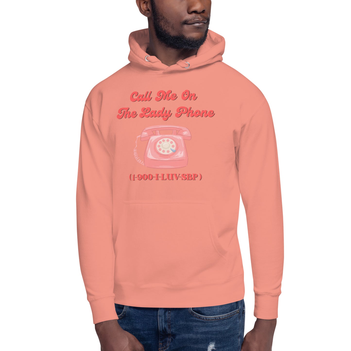 Lady Phone Unisex Hoodie