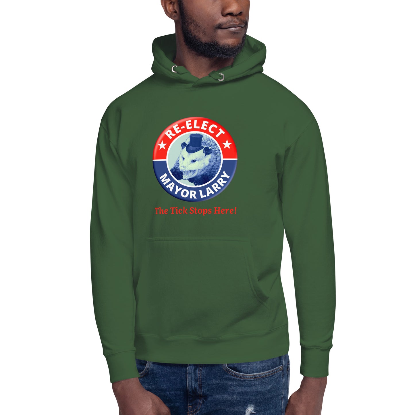 Re-Elect Mayor Larry Unisex Hoodie