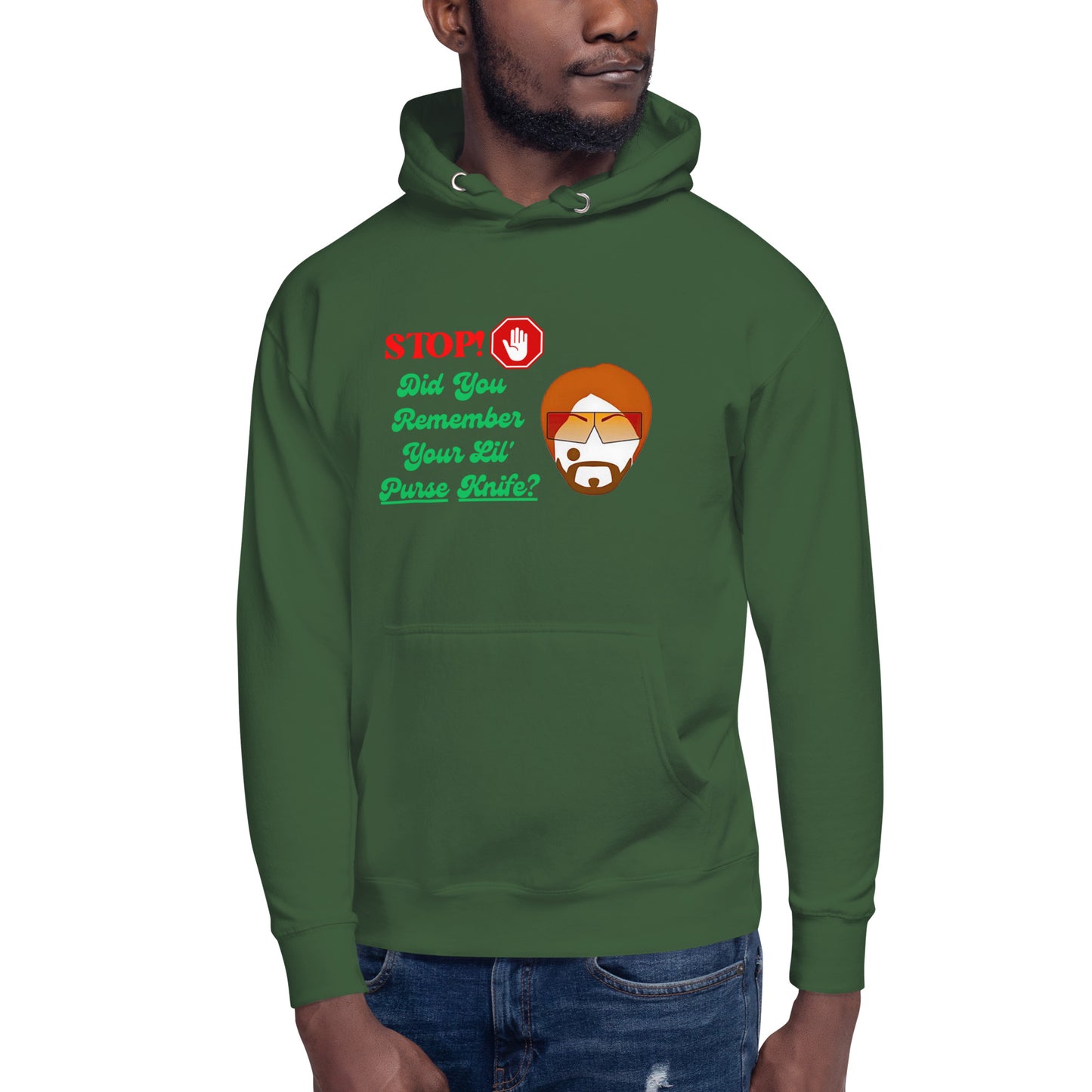 Mickey's Purse Knife Unisex Hoodie