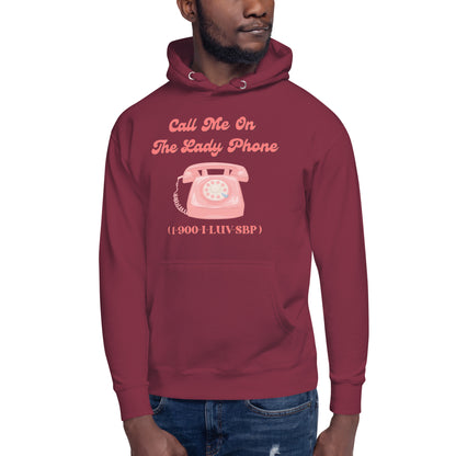 Lady Phone Unisex Hoodie