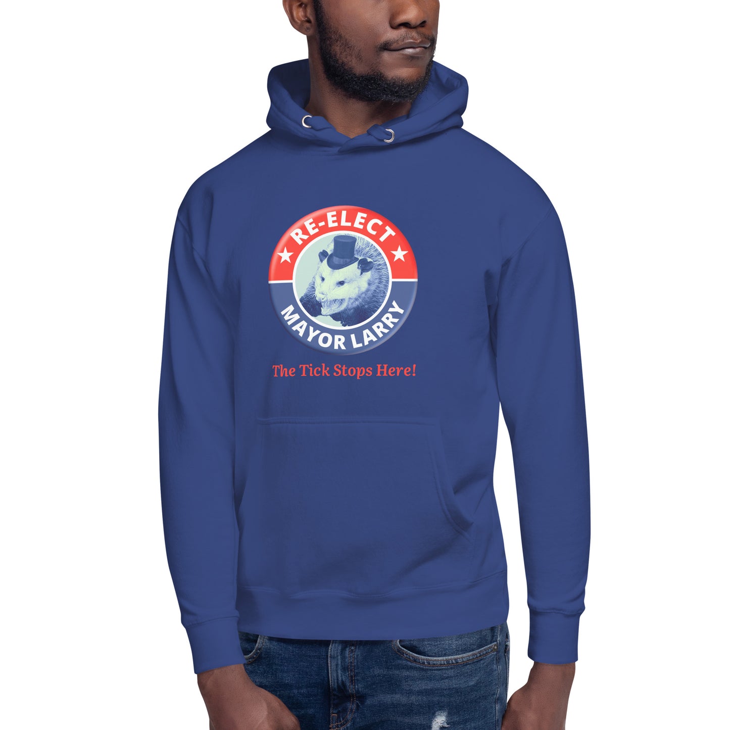 Re-Elect Mayor Larry Unisex Hoodie