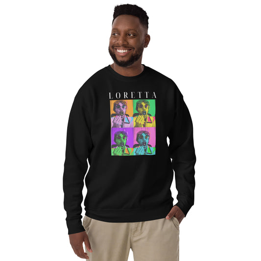 Pop Loretta Unisex Premium Sweatshirt