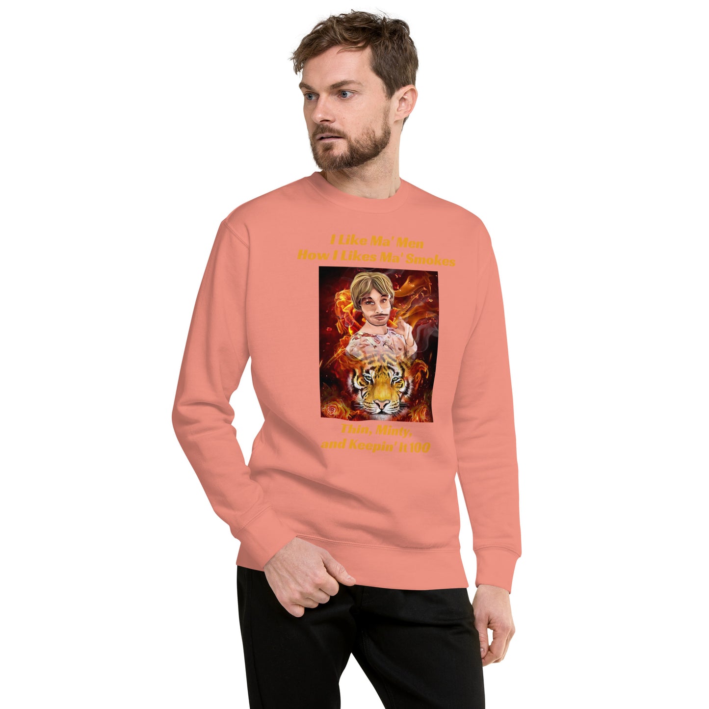 Tiger Queen Unisex Premium Sweatshirt