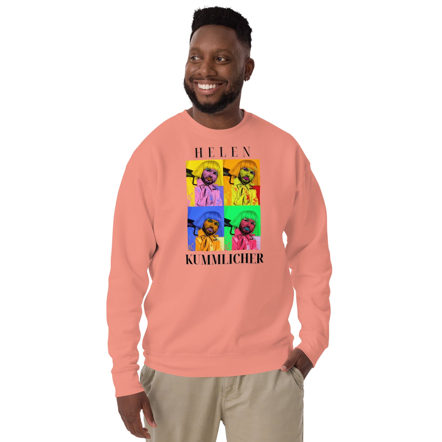 Pop Art Helen Unisex Premium Sweatshirt