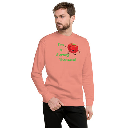 Jersey Tomato Unisex Premium Sweatshirt