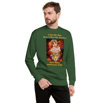 Tiger Queen Unisex Premium Sweatshirt