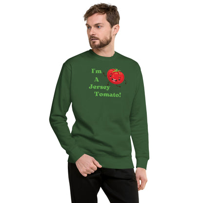 Jersey Tomato Unisex Premium Sweatshirt