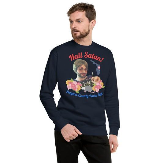 Hail Satan! Loretta Unisex Premium Sweatshirt