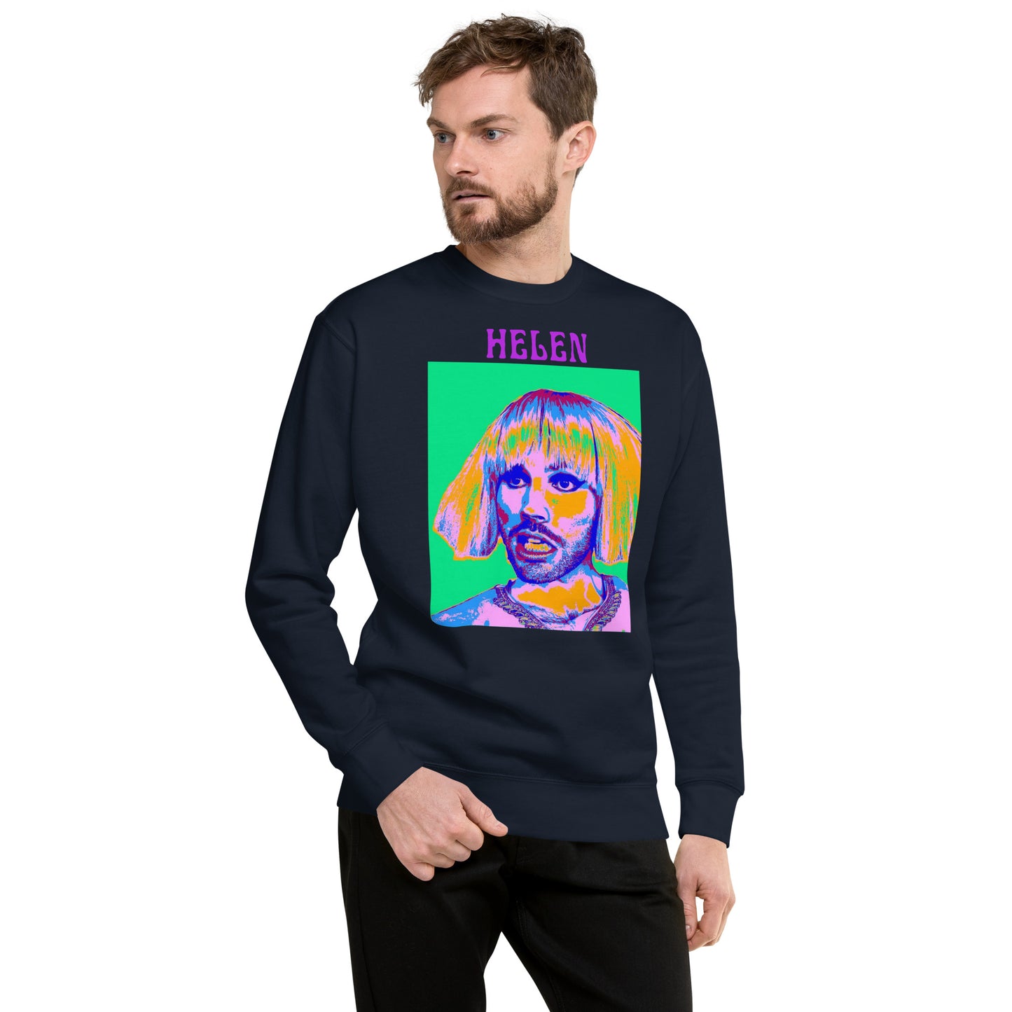 Helen Acid Trip Unisex Premium Sweatshirt