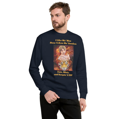 Tiger Queen Unisex Premium Sweatshirt