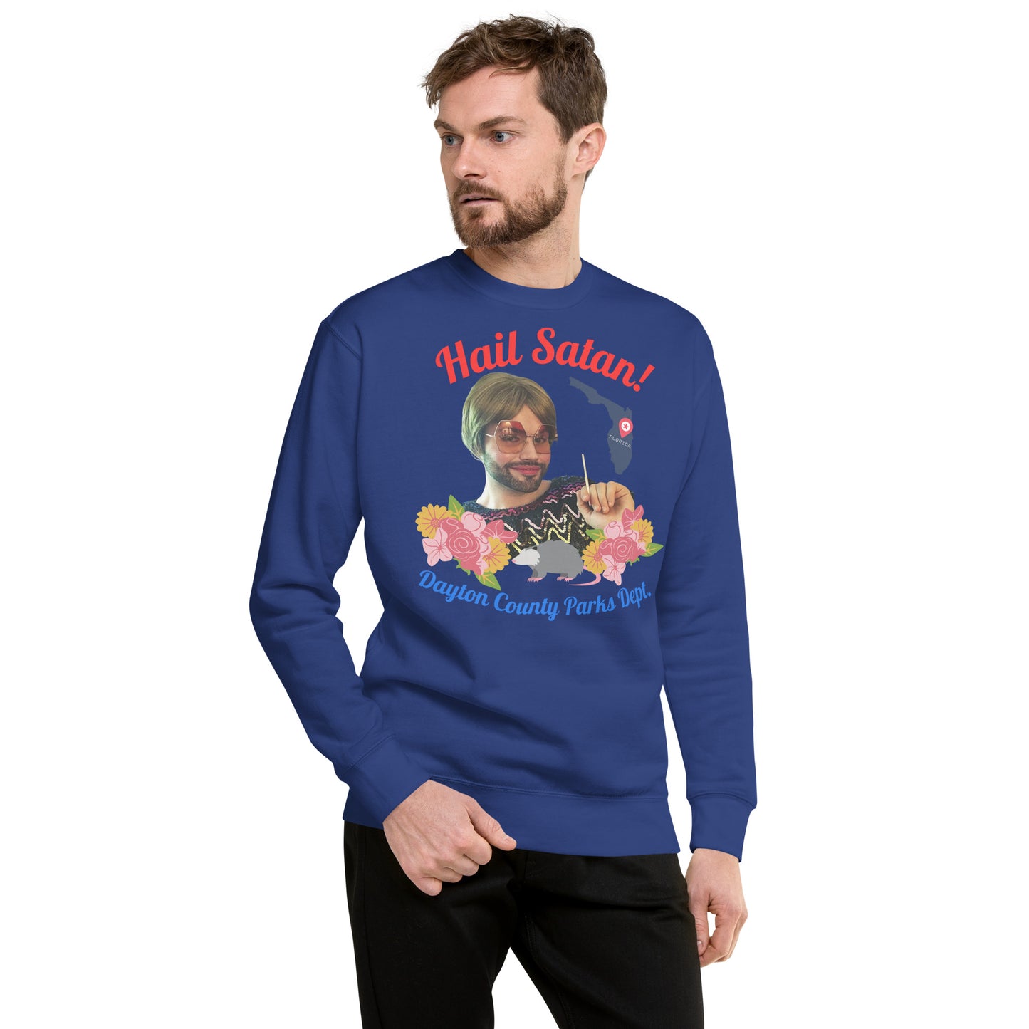 Hail Satan! Loretta Unisex Premium Sweatshirt