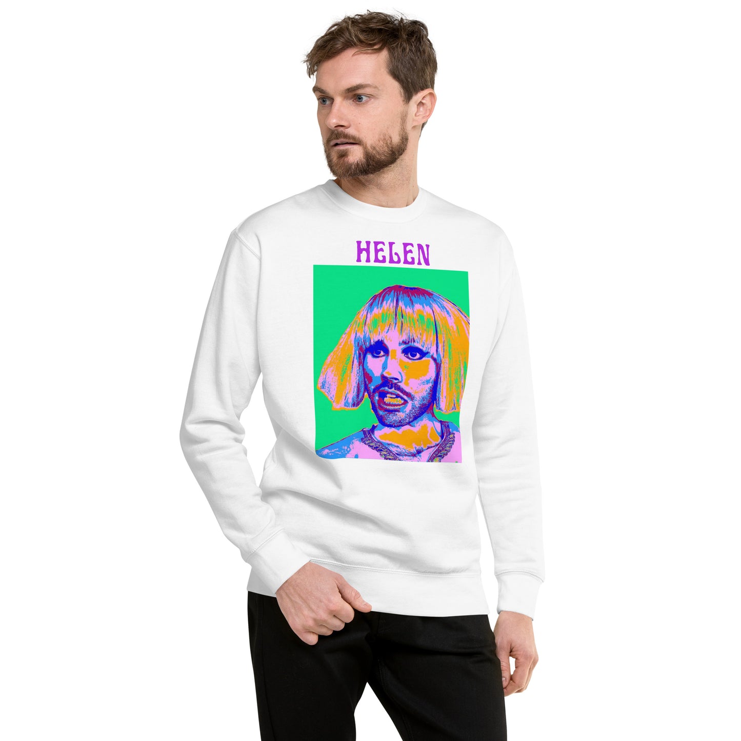 Helen Acid Trip Unisex Premium Sweatshirt