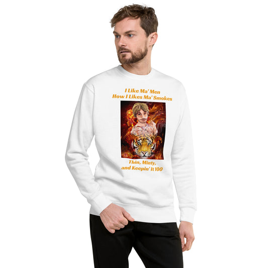 Tiger Queen Unisex Premium Sweatshirt