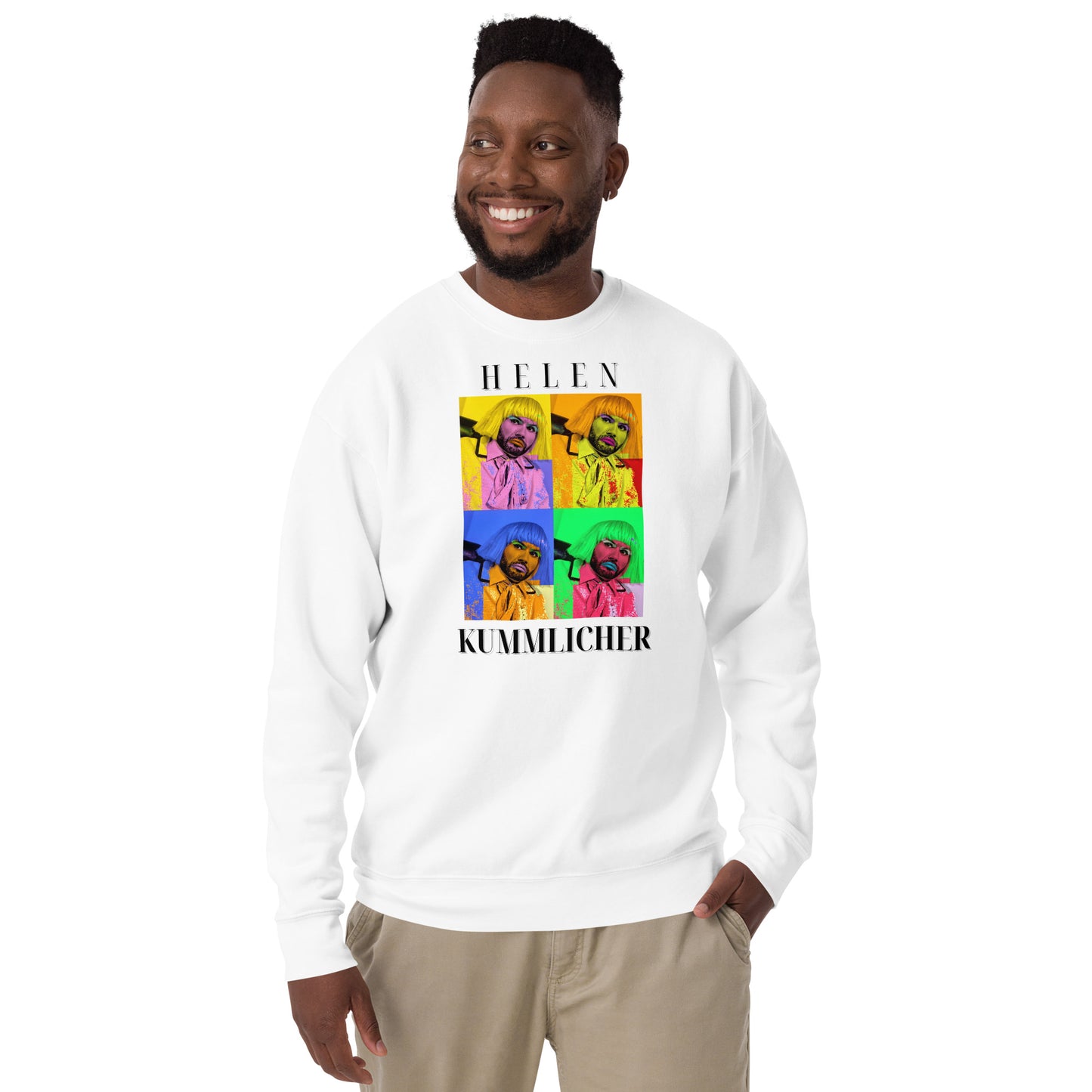 Pop Art Helen Unisex Premium Sweatshirt