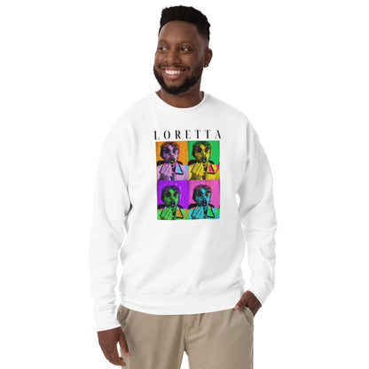 Pop Loretta Unisex Premium Sweatshirt