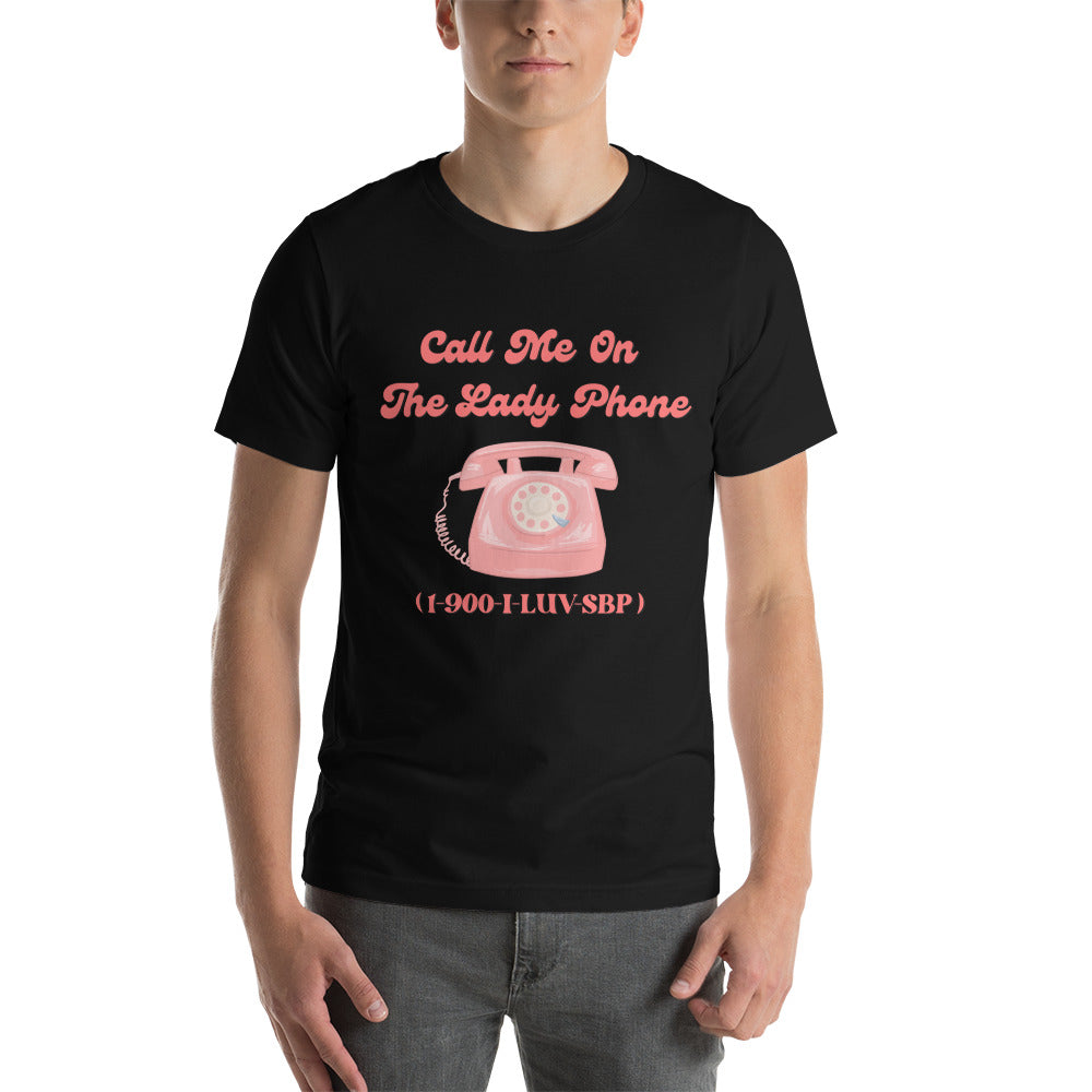 Lady Phone Unisex t-shirt