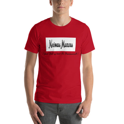 Neimus Marcus Unisex t-shirt