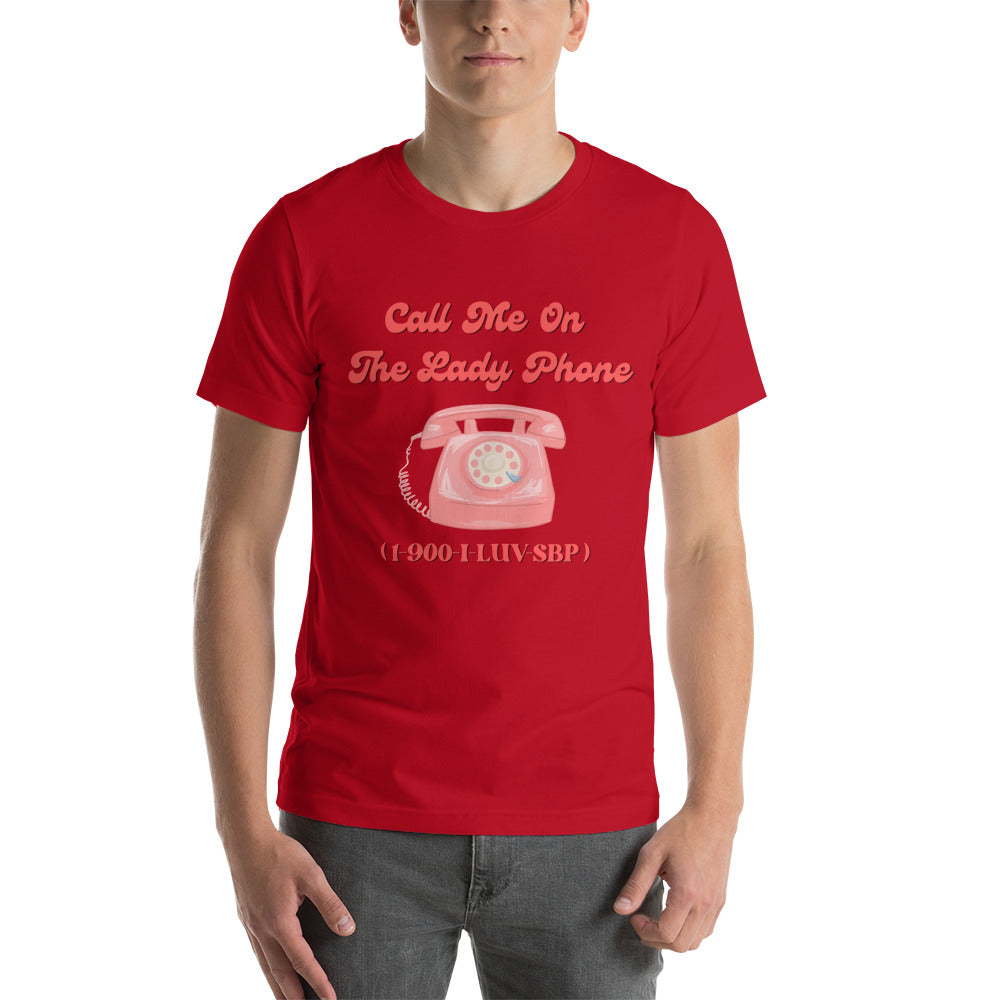 Lady Phone Unisex t-shirt