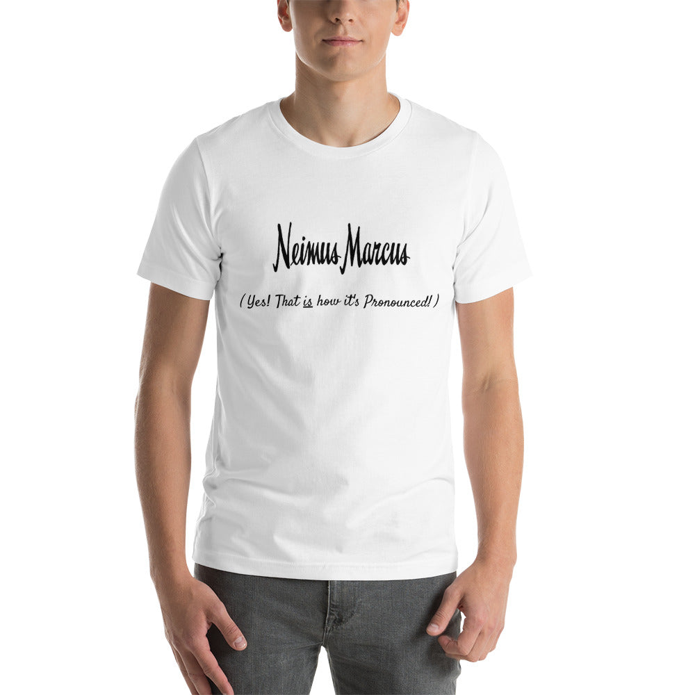 Neimus Marcus Unisex t-shirt