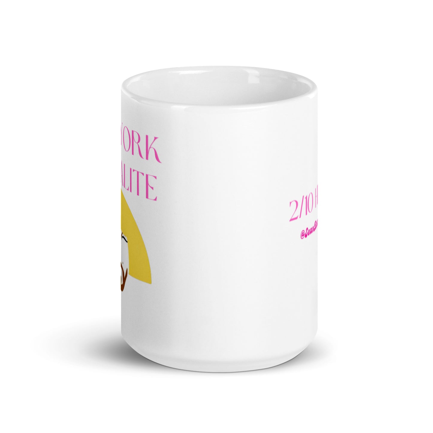 New York Socialite Helen White glossy mug