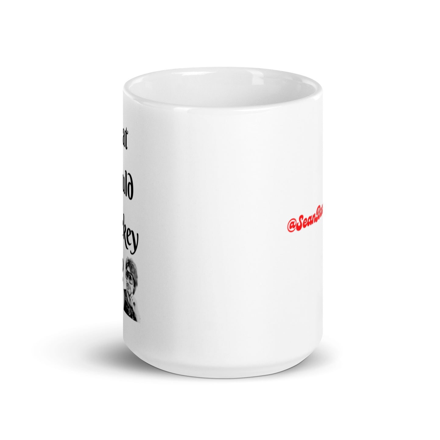 WWMD White glossy mug