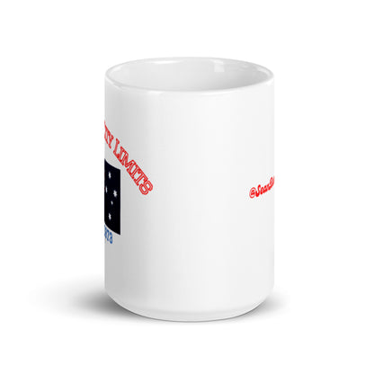 Nutbush City Limits White glossy mug