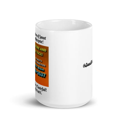 Big Milt White glossy mug