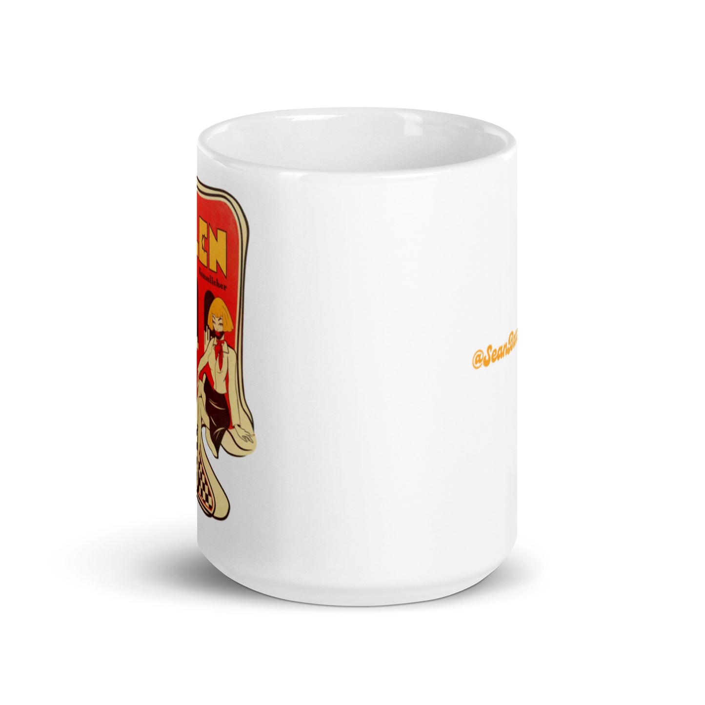 Deco Doll Helen White glossy mug