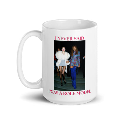 Supermodel White glossy mug