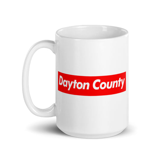 Dayton Co. White glossy mug