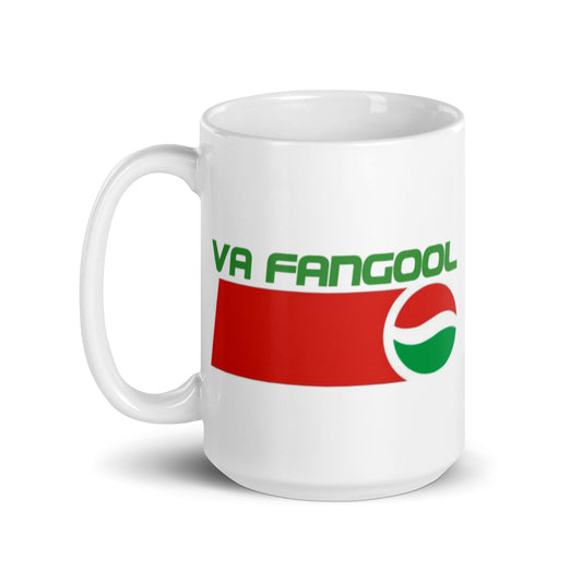 Va Fangool White glossy mug