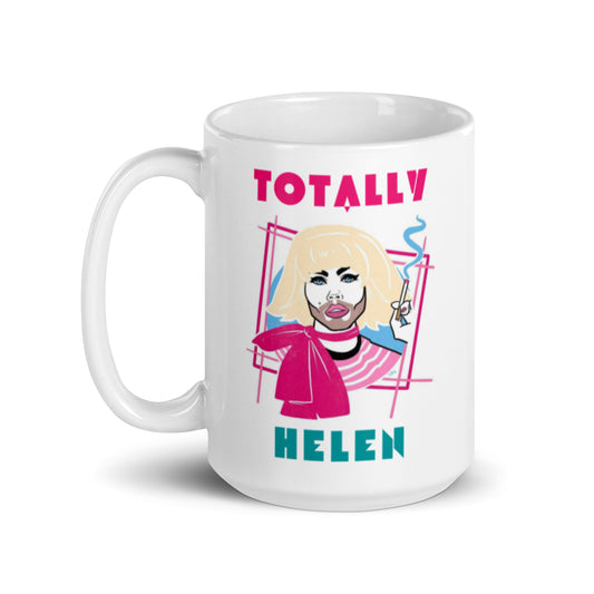 Totally Helen White glossy mug