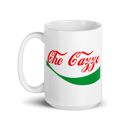 Che Cazzo White glossy mug