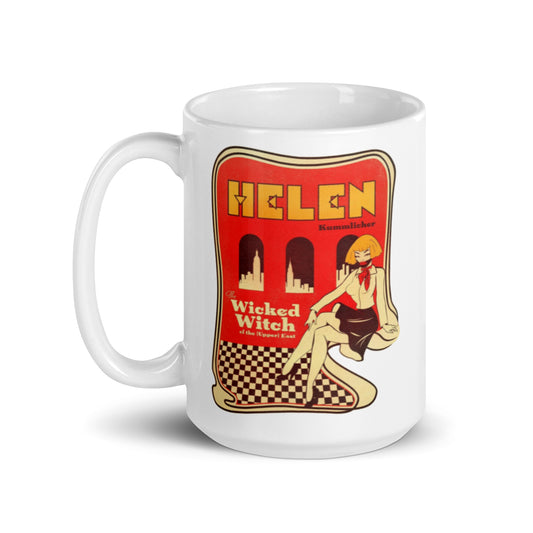 Deco Doll Helen White glossy mug