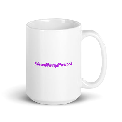 Helen Acid Trip White glossy mug