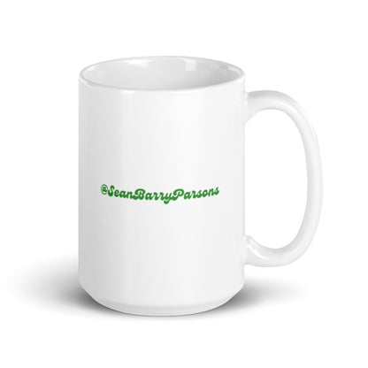 Va Fangool White glossy mug